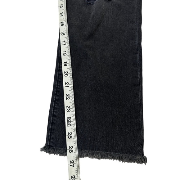 Loft Black washed The Straight Crop - Picture 6 of 9